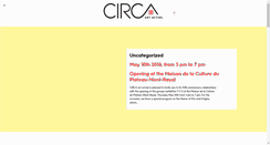 Desktop Screenshot of circa-art.com